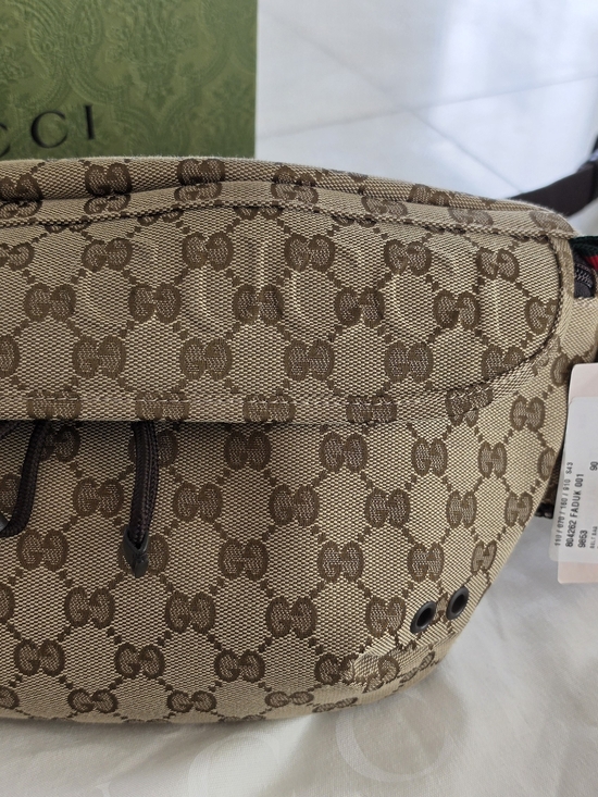 Gucci Other - Gucci Beige Monogram Canvas Men’s Crossbody Belt Bag
